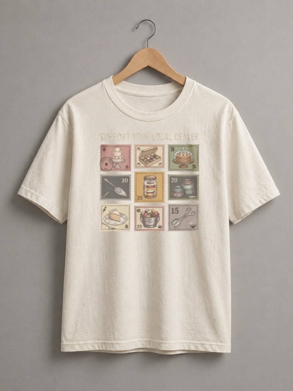 Off White 'Support Your Local Dealer' Graphic Tee